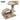 SENFUL Cat Scratching Post Tree, Indoor Cat Toys and Bed & Pet Play Towers, Beige, 19.3"L x 12.6"W x 19.1"H