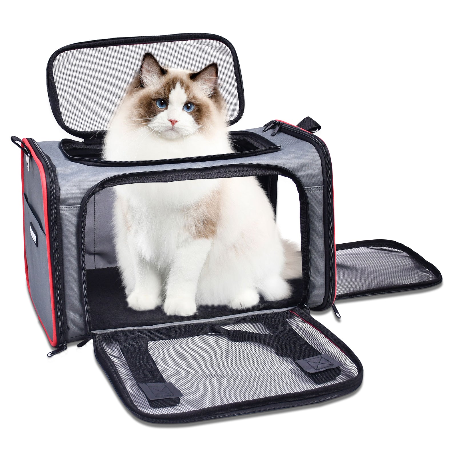 Jespet Soft Pet Carrier for Small Dogs, Cats, Puppy, 17 Airline Approved Portable
