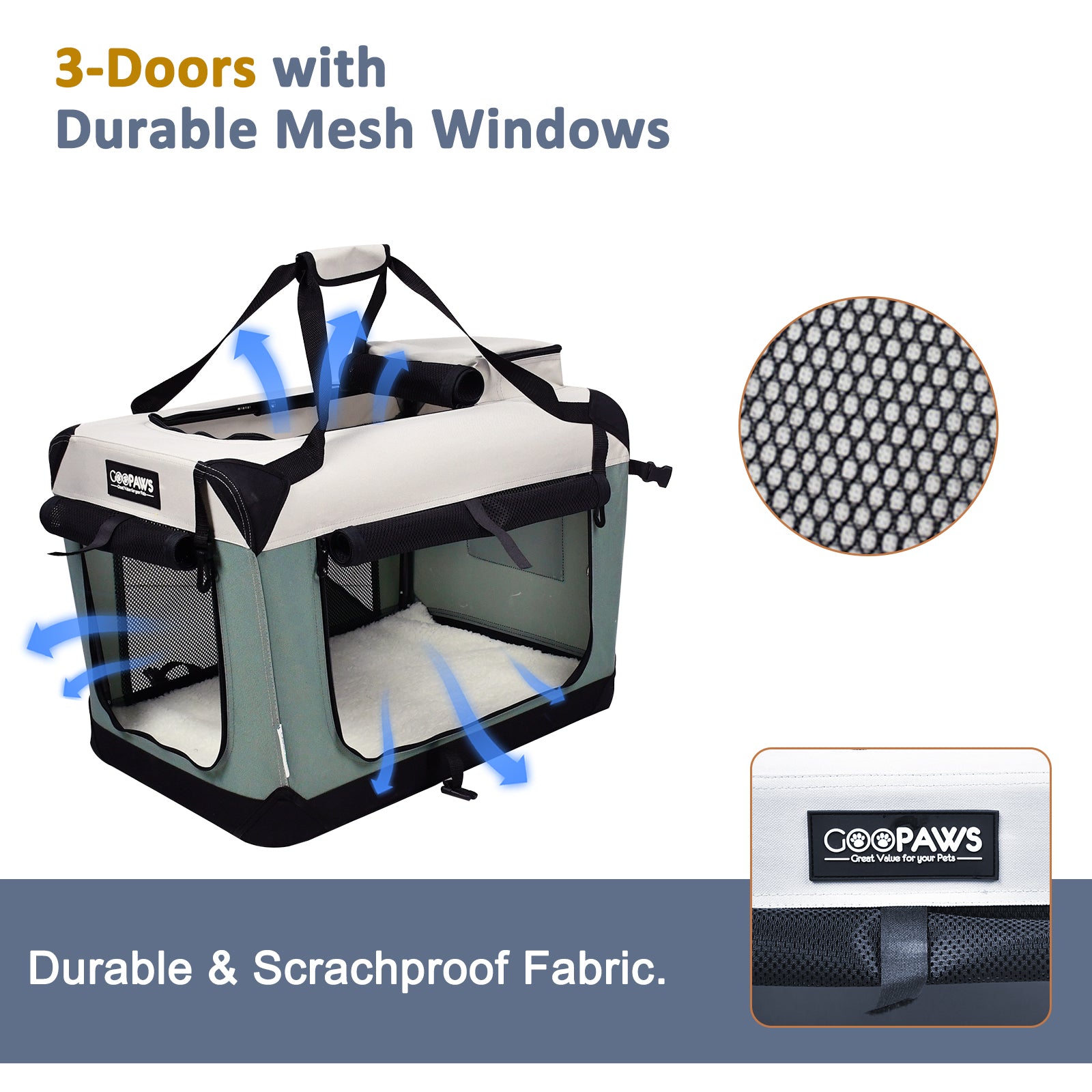 A closer look at Soft Crate Door Unlock Mechanism