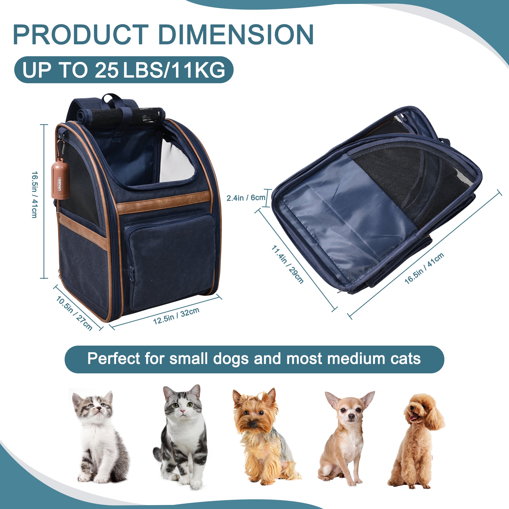 Amazon Small Dog Backpack Carrier Ytonet Dog Backpack Carrier, Pet
