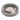 GOOPAWS Washable Non-Slip Dog Round Bed, Grey, 24''