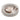 GOOPAWS Washable Non-Slip Dog Round Bed, Khaki, 24''