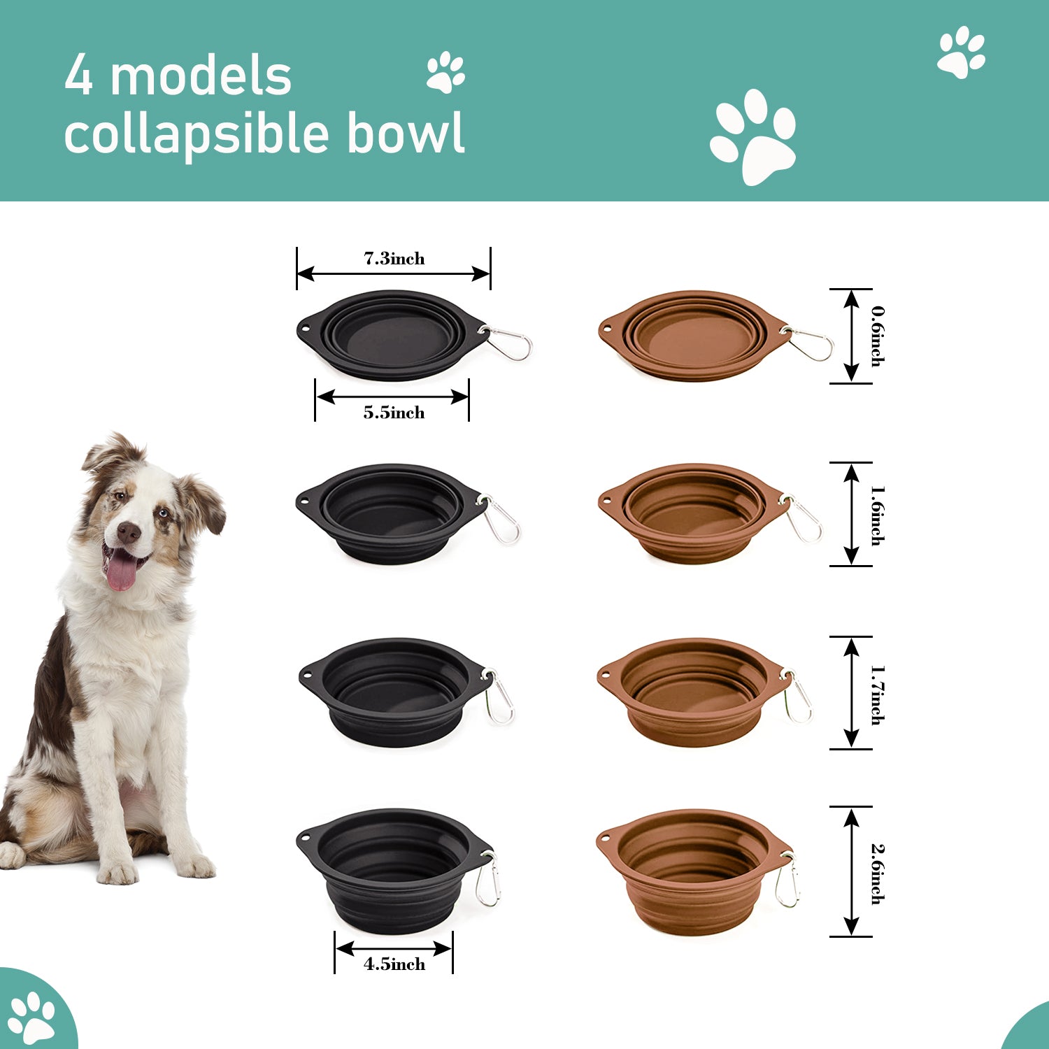 Wholesale Collapsible Dog Travel Bowl For Your Store